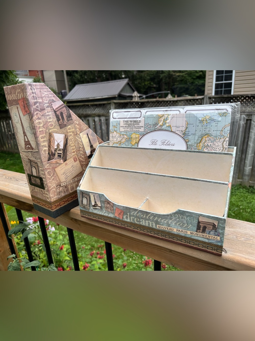 NEW “Punch Studio” Desk Organizer Set - 3 Piece Lot
